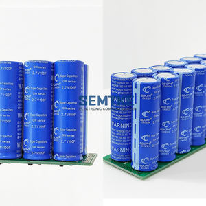 48V 5.5F 18PCS ซุปเปอร์คาปาซิเตอร์ Farad ตัวเก็บประจุโมดูล SuperCapacitor บอร์ดป้องกันคู่แถว 2.7V 100F UltraCapacitor - Product Image 4