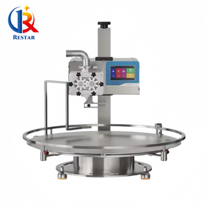 <span class=keywords><strong>Machine</strong></span> de remplissage à plateau tournant <span class=keywords><strong>pour</strong></span> miel, beurre de cacahuète, crème, huile comestible, sauce tomate, pâte de sésame, gel, confiture et <span class=keywords><strong>sirop</strong></span> à haute viscosité - Product Image 2