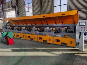 Machine à tréfiler directe haute efficacité avec moteur à roulement 380V 22-37KW pour tréfilage de fil métallique en ligne droite à faible teneur en carbone - Product Image 6
