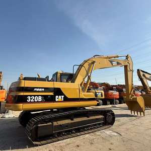 Excavatrice Caterpillar Cat320b d'occasion 20 tonnes du Japon, moteur de pompe, capacité de godet 1,2 m³, avec rapport inclus - Product Image 1