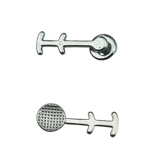 Tandheelkundige orthodontische <span class=keywords><strong>lingual</strong></span> button hook met bondable monoblock dubbele tractiehaak multifunctionele <span class=keywords><strong>lingual</strong></span> <span class=keywords><strong>buttons</strong></span> - Product Image 1