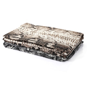 Benzersiz tasarımlar hayvan baskı desen poli spandex yılan cilt metalik kumaş - Product Image 5