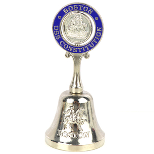 Cloche à dîner souvenir en métal avec logo personnalisé, design d'usine, cadeaux touristiques, ville américaine, <span class=keywords><strong>Boston</strong></span>, Texas, Chicago - Product Image 3