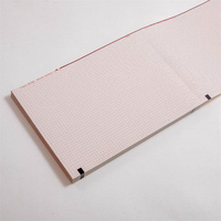 Moniteur d'usine médical 12 canaux graphique 210x295-100P R12 Machine enregistrement thermique Ecg papier 100P par paquet A4 pour mac 1200