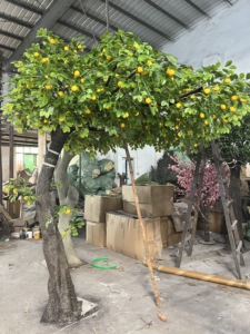 Décorations artificielles <span class=keywords><strong>de</strong></span> citronnier <span class=keywords><strong>de</strong></span> faux <span class=keywords><strong>arbre</strong></span> artificiel <span class=keywords><strong>de</strong></span> grand <span class=keywords><strong>arbre</strong></span> artificiel pour la décoration <span class=keywords><strong>de</strong></span> restaurants - Product Image 2