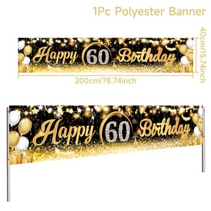 Pancarta <span class=keywords><strong>de</strong></span> Feliz <span class=keywords><strong>Cumpleaños</strong></span> Número 30, 40, 50 <span class=keywords><strong>para</strong></span> Hombres y Mujeres, Artículos <span class=keywords><strong>para</strong></span> Fiestas <span class=keywords><strong>de</strong></span> <span class=keywords><strong>Cumpleaños</strong></span>, Fondo <span class=keywords><strong>para</strong></span> Cercas Exteriores - Product Image 5