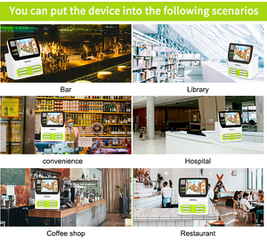 Borne de recharge de batterie externe partagée pour restaurant, 6 emplacements, 5000 mAh, <span class=keywords><strong>location</strong></span> de batterie externe, station de recharge, <span class=keywords><strong>location</strong></span> de batterie externe <span class=keywords><strong>pas</strong></span> chère - Product Image 5