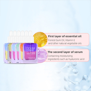 โลชั่นเซรั่มสองเฟสกรดไฮยาลูโรนิกออร์แกนิกต่อต้านริ้วรอย - Product Image 2