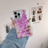 Casing ponsel VIVO Y28 4G, casing ponsel tahan guncangan berkilau epoksi desain modis terlaris
