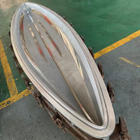 Canoë de pêche Kayak 2025 chine Rotomoulé en alliage d'aluminium coulée CNC usinage rotation rotationsformen Aus aluminium