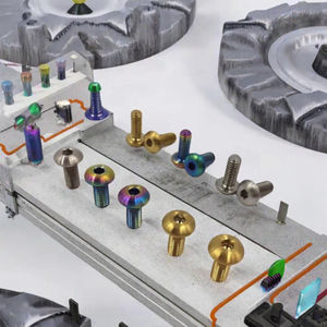 สลักเกลียวไทเทเนียมอัลลอยด์ M5x10 ความแข็งแรงสูง หัวหกเหลี่ยม สำหรับจานเบรคจักรยานและแบบเห็ด - Product Image 3