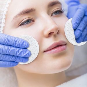 Giá thấp đóng gói sẵn Spa Facial <span class=keywords><strong>Sponge</strong></span> làm sạch khuôn mặt mỹ phẩm Puff trang điểm Remover bọt biển & cọ rửa miếng đệm - Product Image 5