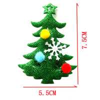 Barrettes de Noël scintillantes pour animaux de compagnie, épingles à cheveux en forme d'arbre de Noël pour chiens et chats, accessoires de fête et de déguisement pour animaux