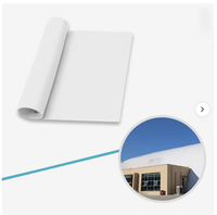 Tissu Tensile Enduit PVDF Q1350 pour Enceinte de Stockage de Charbon, Imperméable, Résistant aux UV, Auto-Nettoyant, Membrane Architecturale