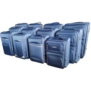 Hot Sale Wholesale 12pcs travelling bags trolley luggage sets Semi-Finished Product