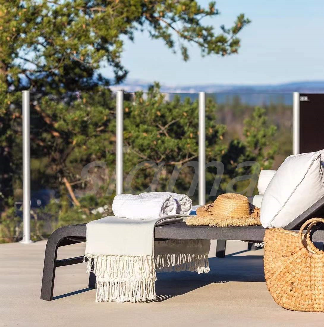 Outdoor Patio Furniture Factory Direct Wholesale, Modular Aluminum Fancy Sofa Set Furniture, Outdoor Lounge Chair Set