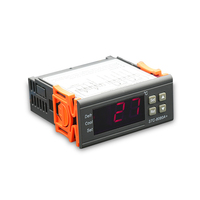 Régulateur de température STC-8080A + numérique avec alarme de retard de compresseur de refroidissement de capteur pour congélateur de réfrigération