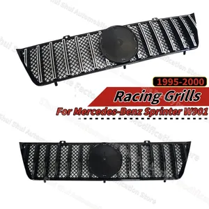 Grille de capot avant pour Spencer W901 1995-2000, style modifié, kit de calandre de pare-chocs de course, couvercle en maille supérieure - Product Image 1