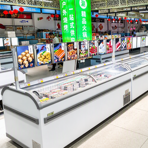 Congélateur coffre compact double face <span class=keywords><strong>Durance</strong></span> de 270 L avec vitre incurvée pour aliments surgelés, produit en usine - Product Image 1