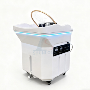 <strong>Portable</strong> <strong>Shampoo</strong> Bowl Head Spa Water Circulation <strong>Shampoo</strong> Basin with 60L Water Tank No Plumbing <strong>Shampoo</strong> <strong>Sink</strong> for Hair Stylists - Product Image 2