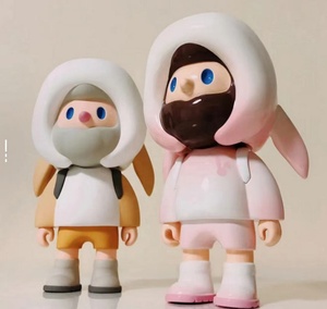 เครื่องประดับตกแต่งรูปกระต่ายทำจากพีวีซีของเกษตรกรต่างหูแบบห้อยน่ารักของขวัญเซอร์ไพรส์สุดน่ารักสำหรับทุกคน - Product Image 2