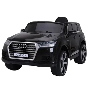 Wholesale Licensed Audi Q7 kinder elektrische spielzeug auto kinder fahrt auf fernbedienung auto batterie powered wiederaufladbare auto