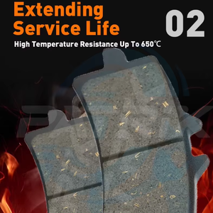 Plaquettes de frein céramique 58101-d3a00 pour camion, prix de gros, pièces automobiles pour voitures <span class=keywords><strong>Hyundai</strong></span> de Beijing, plaquettes de frein avant - Product Image 5