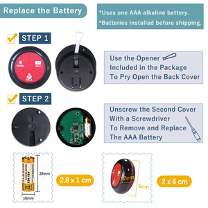 Tafel Bestelsysteem Voor Bar Restaurant <span class=keywords><strong>Menu</strong></span> Kaarthouder Pager Draadloos Ober Oproepsysteem 1 Display 10 Afstandsbediening Pager - Product Image 4