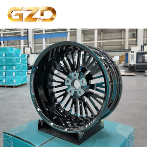 5x120.65 גלגלים מזויפים תוצרת סין הטוב ביותר מכונית נוסע גלגלים 16-24 אינץ 'מכונית נוסע גלגלים מונובלוק - Product Image 4
