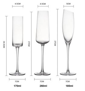 Custom Cheap Bulk Crystal Glass <strong>Champagne</strong> Glasses <strong>Flutes</strong> for Wedding With Rose Gold Silver Rim Copper White Black Cup <strong>Flute</strong> Set - Product Image 1
