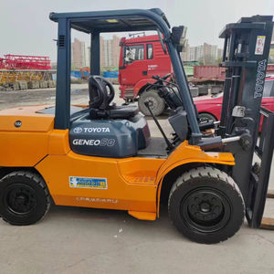 2019 Toyota Fd50 Gebruikte 5 Ton Vorkheftruck 3000 Kg 95 Kw Voorlader Met Kerncomponenten Motor En Pomp - Product Image 3