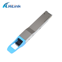 Hilink QSFP-DD LR8 DML LWDM8, penerima serat optik konektor MPO16 10km/20km dengan 200G