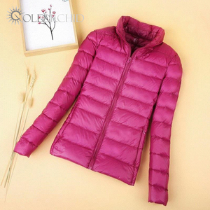 Mode Outwear Doudounes Ultra Léger <span class=keywords><strong>Duvet</strong></span> de canard Vestes Pour Femmes Hiver - Product Image 3