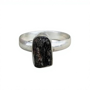 Geometric Christian Antique Trendy 925 Silver Bezel Setting Minimalist Unisex Everyday Wear <b>Ring</b> - Product Image 1