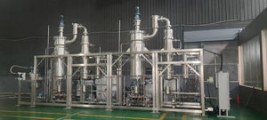 Sistema de Destilación por Película Fina Agitada de Acero Inoxidable bibo 4m2 con Condensador Externo, Bomba, Motor y Rodamientos de Alta Productividad - Product Image 2