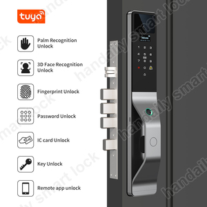 Handaily Palm Nhận dạng khuôn mặt thông minh khóa tuya vân tay Video intercom <span class=keywords><strong>Door</strong></span> <span class=keywords><strong>Lock</strong></span> với máy ảnh cerradura inteligente khóa cửa - Product Image 3