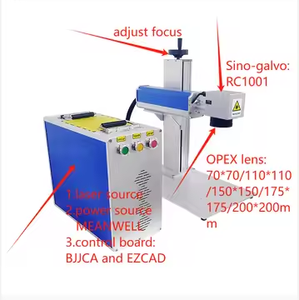 Super effiziente mobile Datenanalyse-gesteuerte JPT/Raycus/MAX-Faserlaser beschriftung maschine 20/30/50/60/100W - Product Image 2