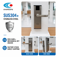 Cerradura Inteligente para Hotel con Tarjeta RFID, Sistema de Cerradura de Puerta con Tarjeta para Habitaciones, Venta Directa de Fábrica con 32 Años de Experiencia
