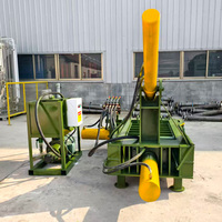 Presse à briquettes horizontale hydraulique pour ferraille, métaux et déchets plastiques