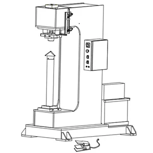 Hochwertige Boden-Winkel-Pressmaschine für Küchenspüle-Pressmaschine