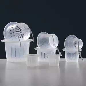 新しいアイデア2022透明プランター水植物卸売蘭プラスチックポット
