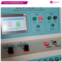 Machine de remplissage de gaz argon pour la production de verre isolant, haute efficacité, personnalisable, remplisseur de gaz IG