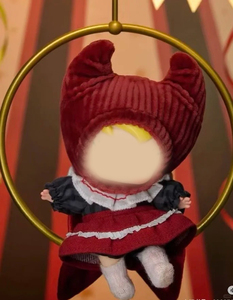 Labubs Keychain chú hề hộp mù tại sao rất nghiêm trọng loạt Vinyl đồ chơi sang trọng hộp mù Halloween Mặt dây chuyền - Product Image 4