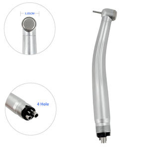 Foshan Tandheelkundige Handstuk Hogesnelheids Turbine Drukknop Vier Gaten Kleine Kop Keramische Lager Tandheelkundig Implantaat - Product Image 2