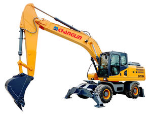 Changlin, fournisseur professionnel, excavatrice à roues hydraulique à bras long de 21 tonnes, grande capacité, avec moteur de marque - Product Image 2