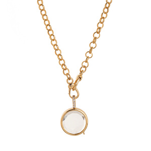 Collar con Colgante de Caja de Fotos Transparente Personalizada, Ajustable, con Dijes de Oro de 18k, Colección de San Valentín - Product Image 5