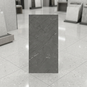 Domino Grey 600x1200mm Carving Glazed Porcelain Vitrified Floor And Wall Tiles - Product Image 1