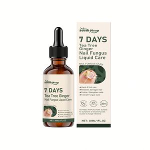 South Moon 30ML Solution Naturelle de Soin des <span class=keywords><strong>Ongles</strong></span> <span class=keywords><strong>à</strong></span> Base de Plantes, Spray Doux Anti-Fongique pour <span class=keywords><strong>Ongles</strong></span>, Infusé <span class=keywords><strong>à</strong></span> l'<span class=keywords><strong>Huile</strong></span> d'<span class=keywords><strong>Arbre</strong></span> <span class=keywords><strong>à</strong></span> <span class=keywords><strong>Thé</strong></span> et au Gingembre - Product Image 1