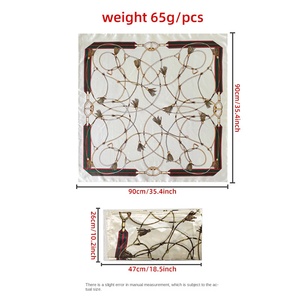 Écharpes en <span class=keywords><strong>soie</strong></span> de mûrier personnalisées de luxe pour femmes - Product Image 2