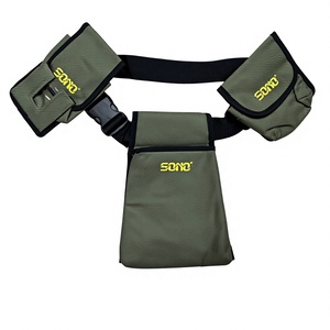 Sac à outils à roulettes SONO J99B vert avec sangle réglable et fermeture à boucle, poches avant et latérales pour usage bricolage - Product Image 1